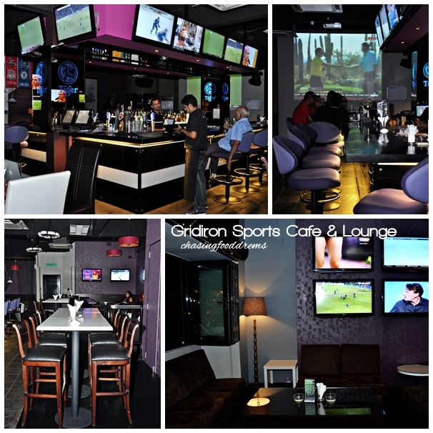 CHASING FOOD DREAMS GRIDIRON Sports Cafe and Lounge, Bangsar Nothing Beats a 360 Degree View