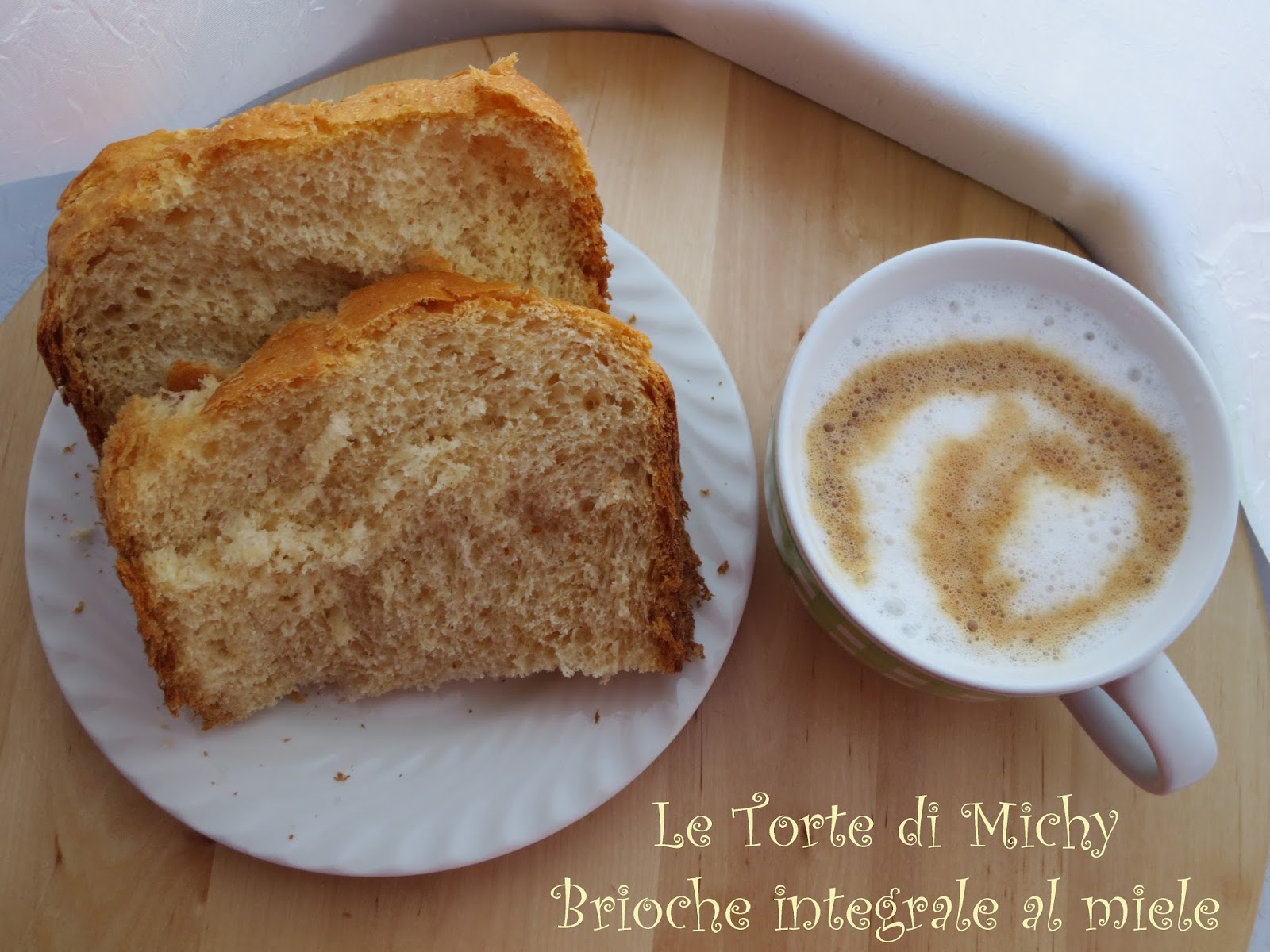 Brioche integrale al miele con la macchina del pane (MdP) Le Torte di
