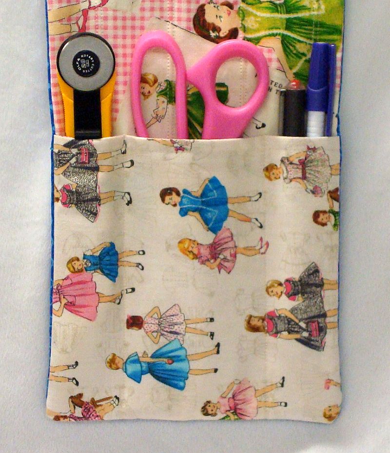 Sandra Sews ) Ironing board caddy )