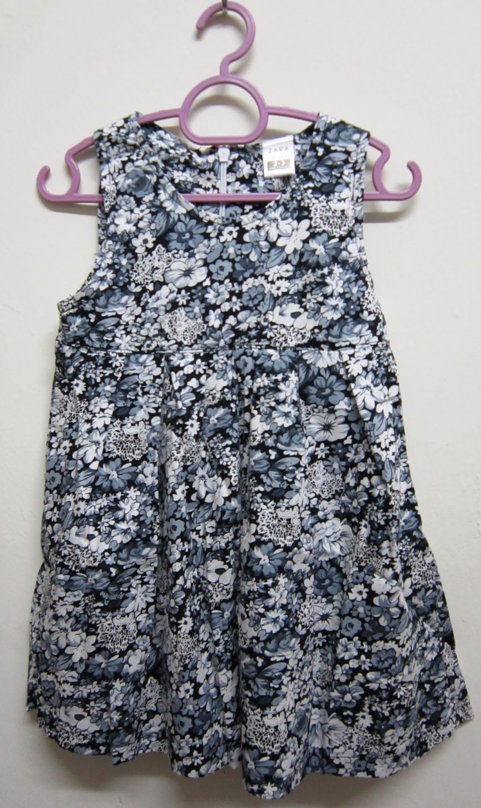 zara kids floral dress