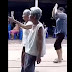 Grandmother dancing 