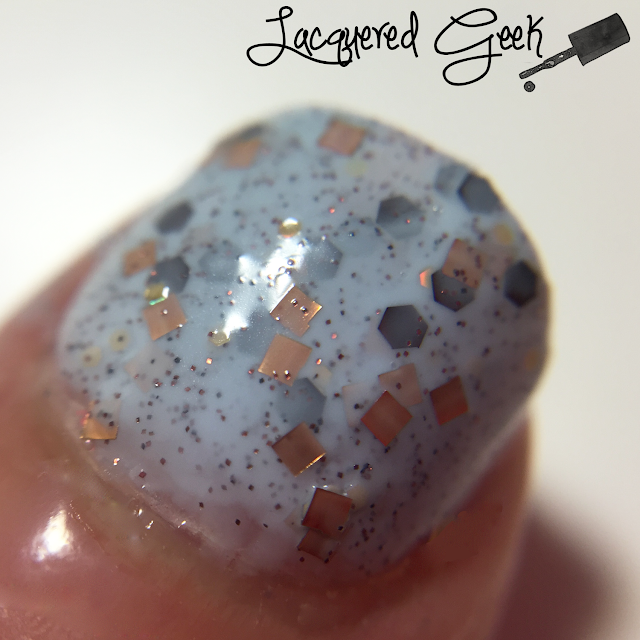 Digital Nails What Color is this Polish? nail polish swatch macro by Lacquered Geek