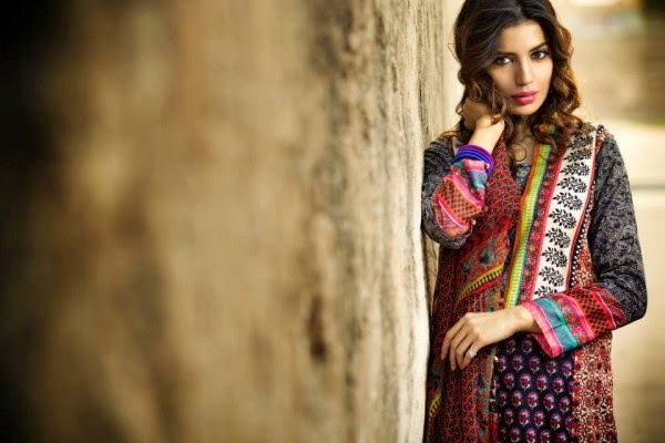 Khaadi Stylish Summer Party Wear Dresses Collection 2014/15 for Women