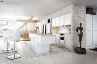 white kitchen cabinet design