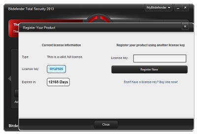 bitdefender internet security serial key