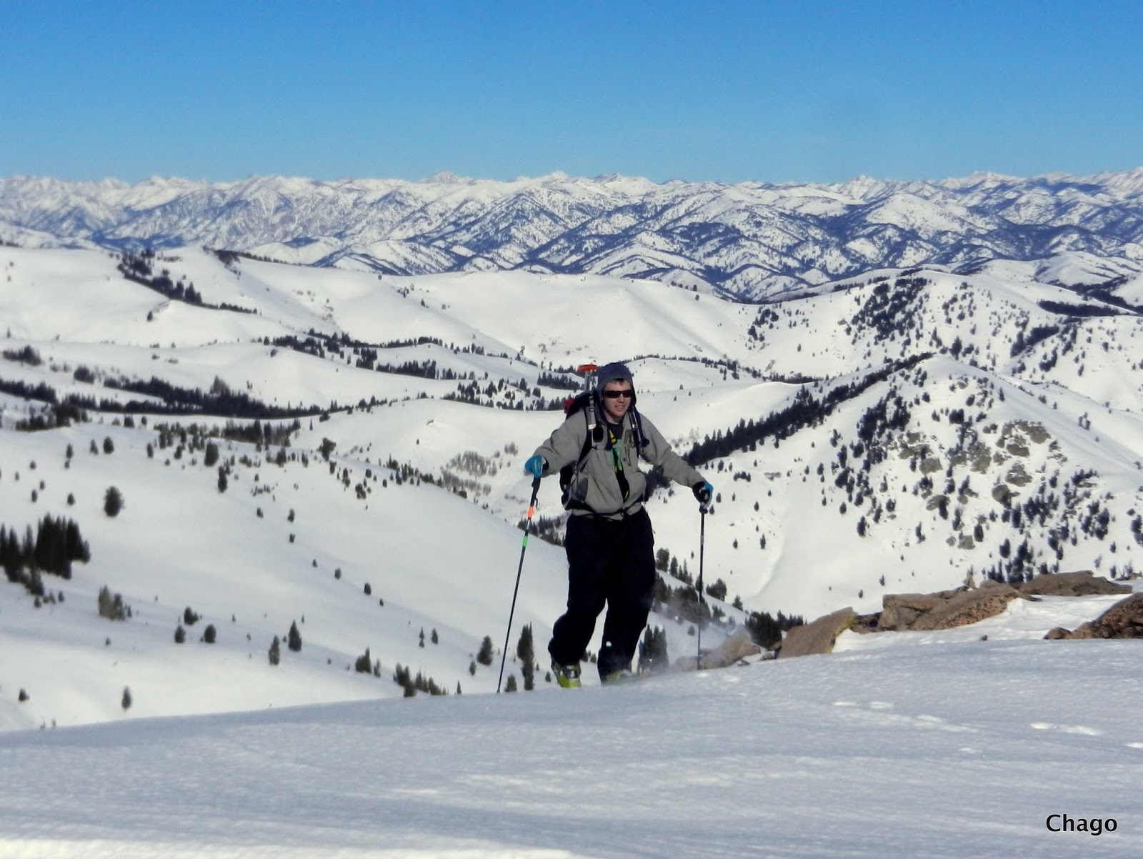 Mores Creek Summit Backcountry Skiing Peak 1 Soldier Mountains