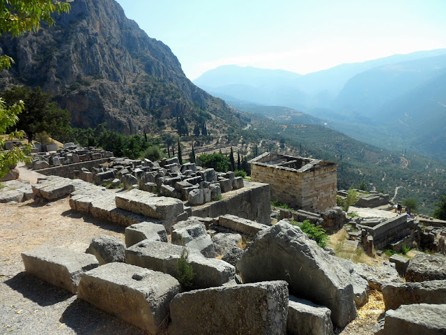 Ruinas de Delphi, Grécia