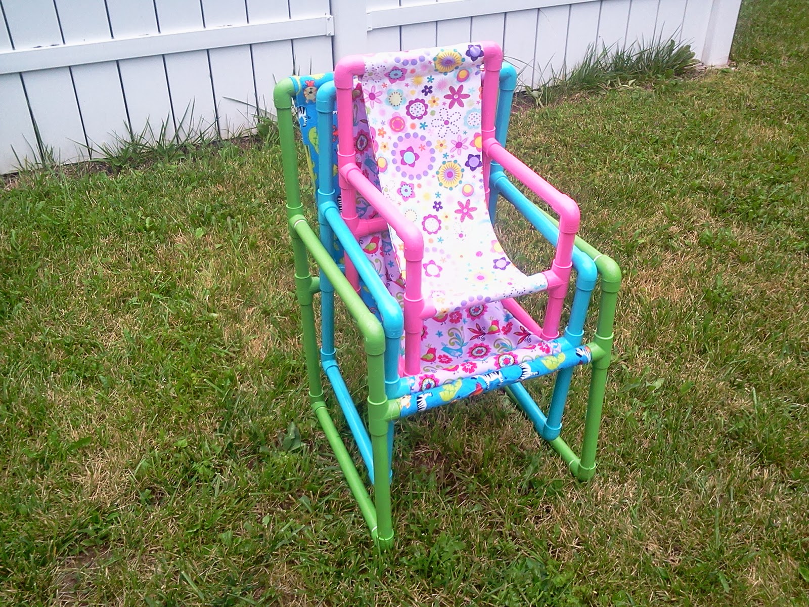 The 5th Brick House On The Right PVC Pipe chairs in 3 sizes!