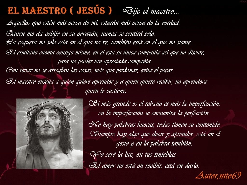 EL MAESTRO ( Jesús )