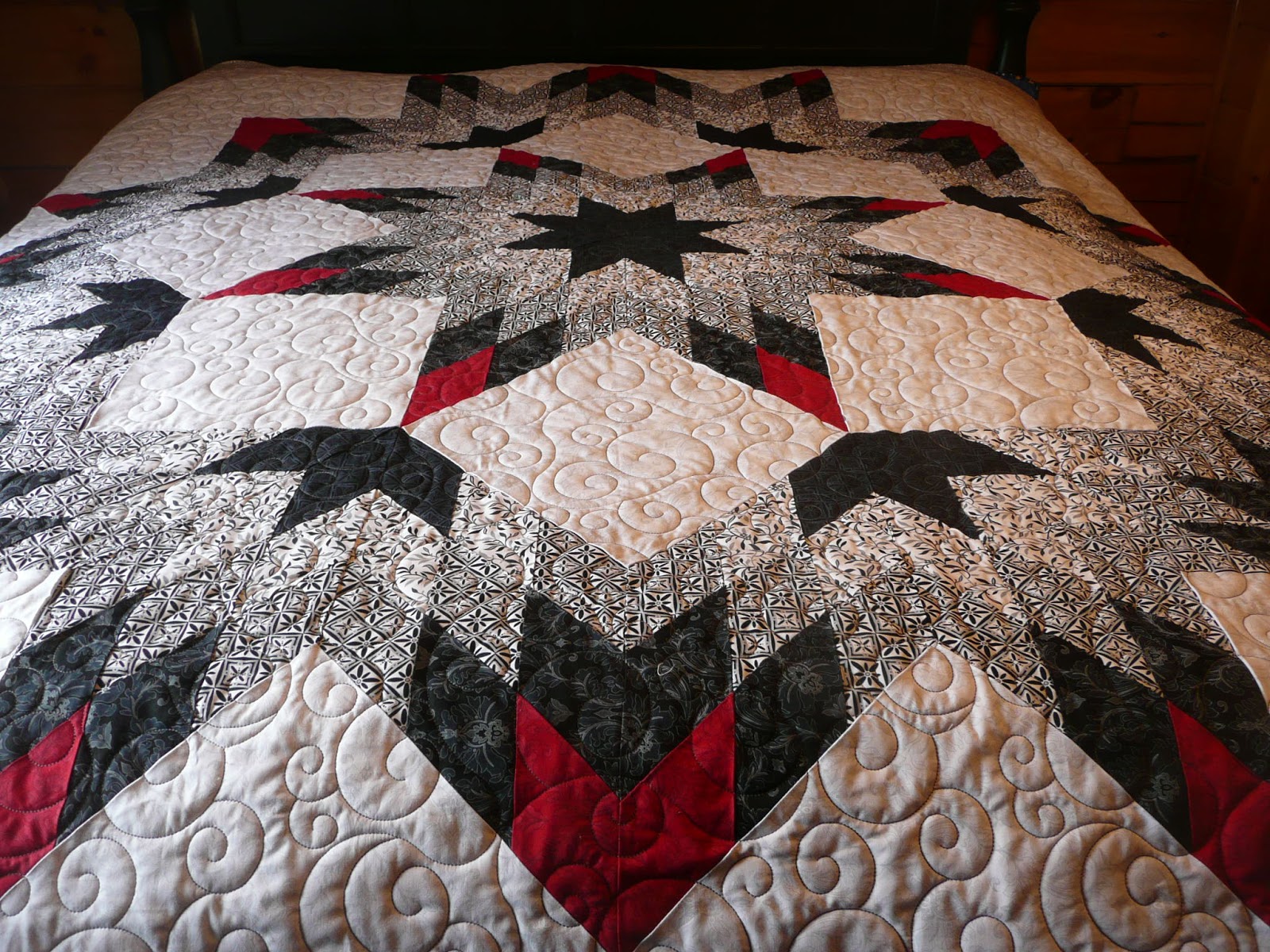 Acorn Ridge Quilting Renee's Carpenter Star Quilt