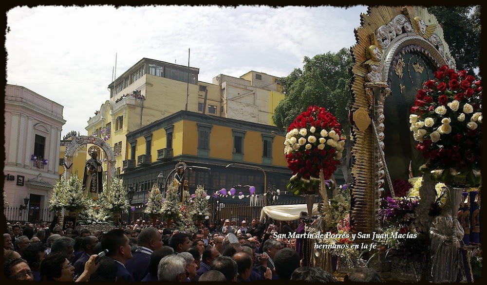 San Martín de Porres y San Juan Macías hermanos en la fe