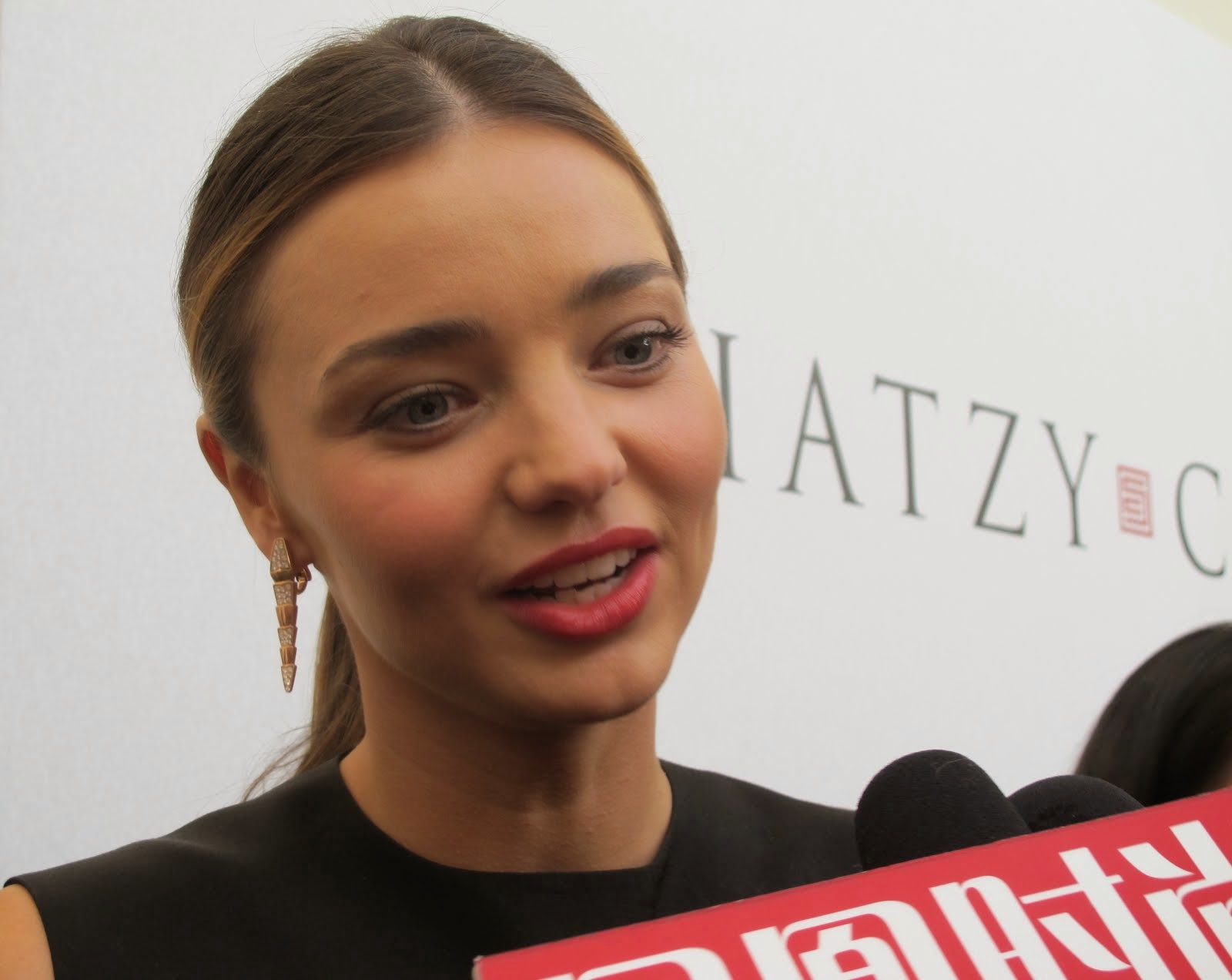 MIRANDA KERR TALKS FASHION