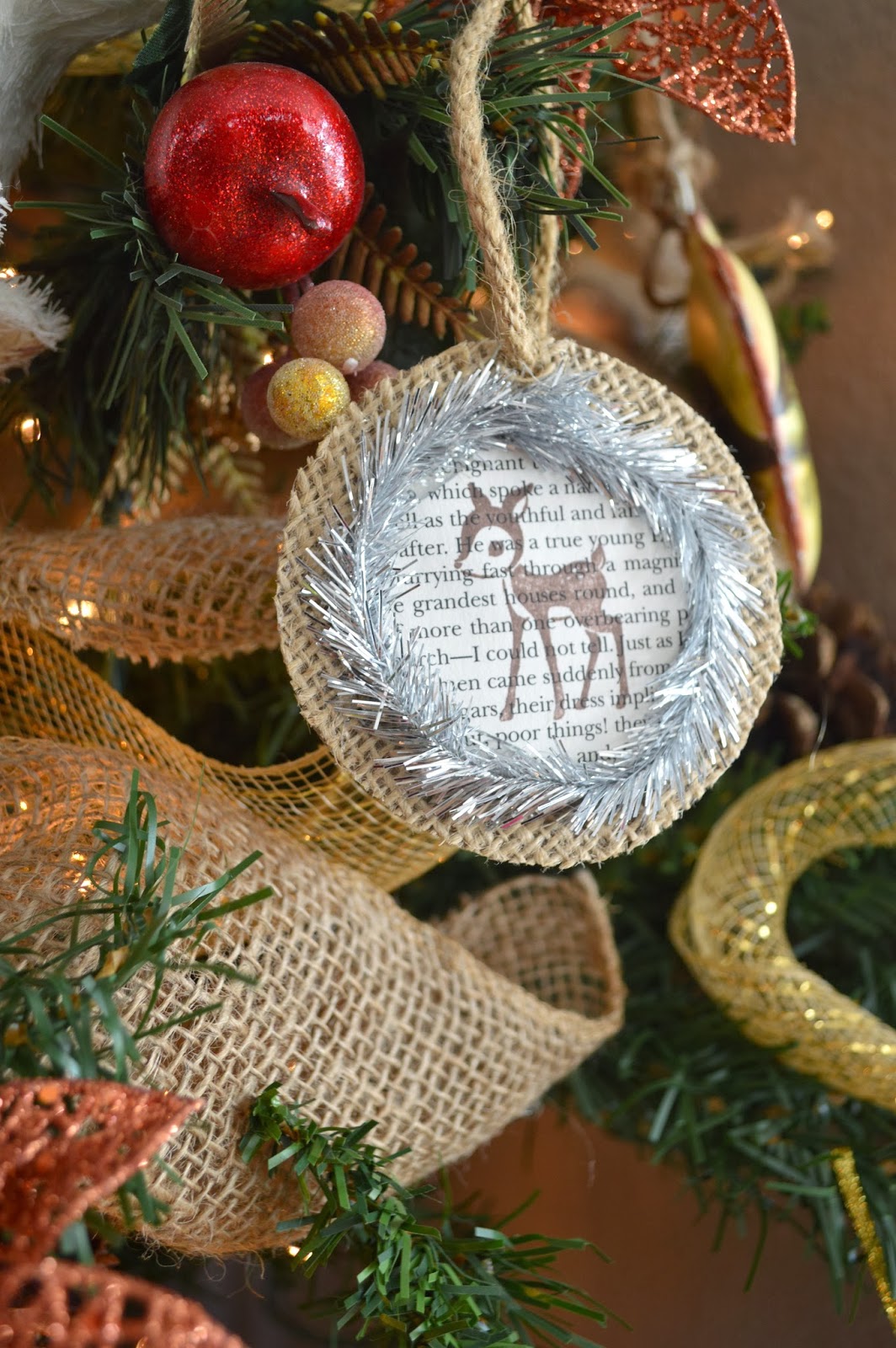 Jedi Craft Girl Deer Ornaments