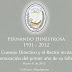 Conmemoriación del primer año del fallecimiento del Dr. HInestrosa