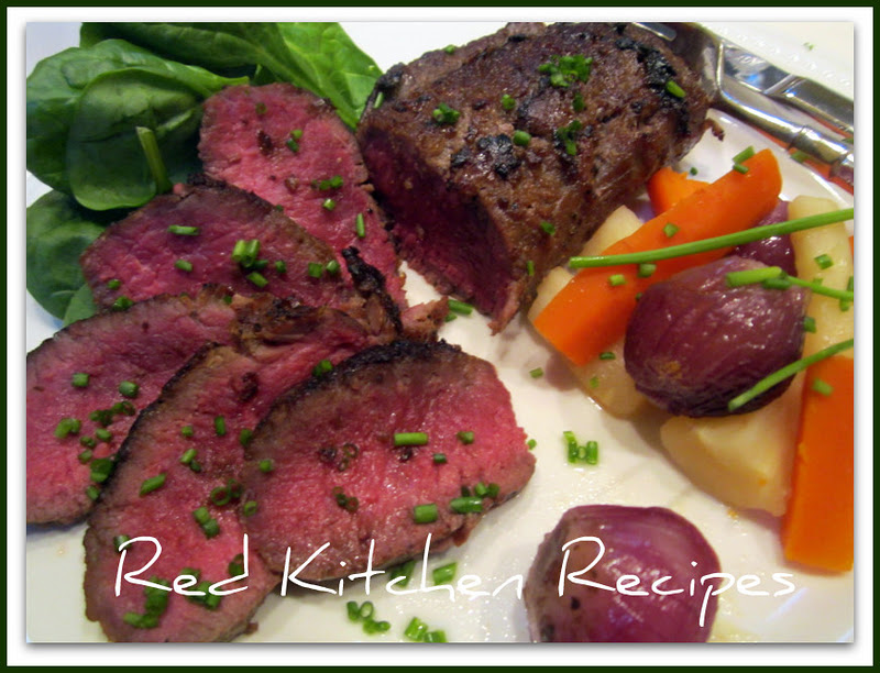 Red Kitchen Recipes Venison Tenderloin