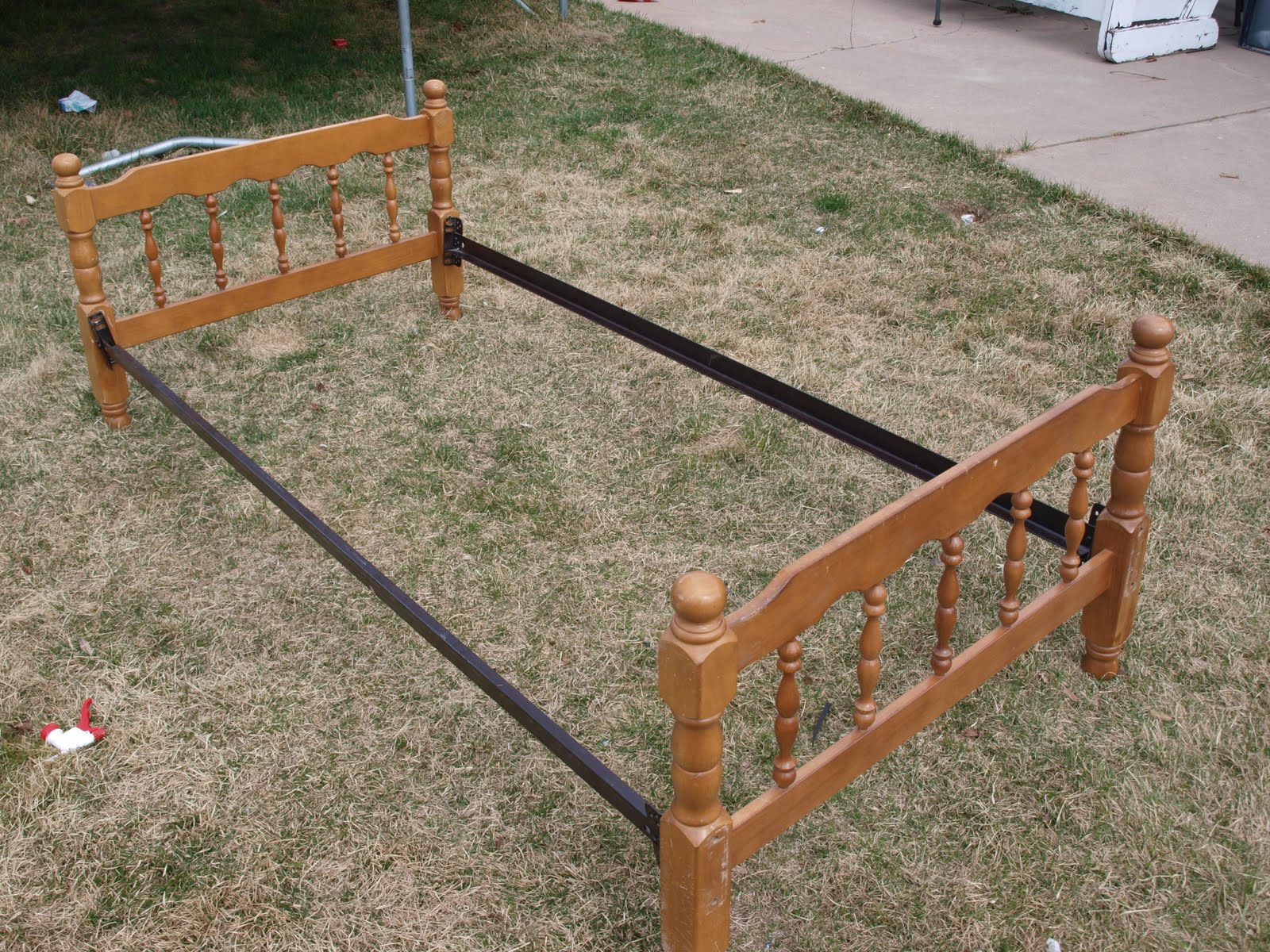 Drab to Fab REDO FINALLY part 2 Of Bunk Bed Frame