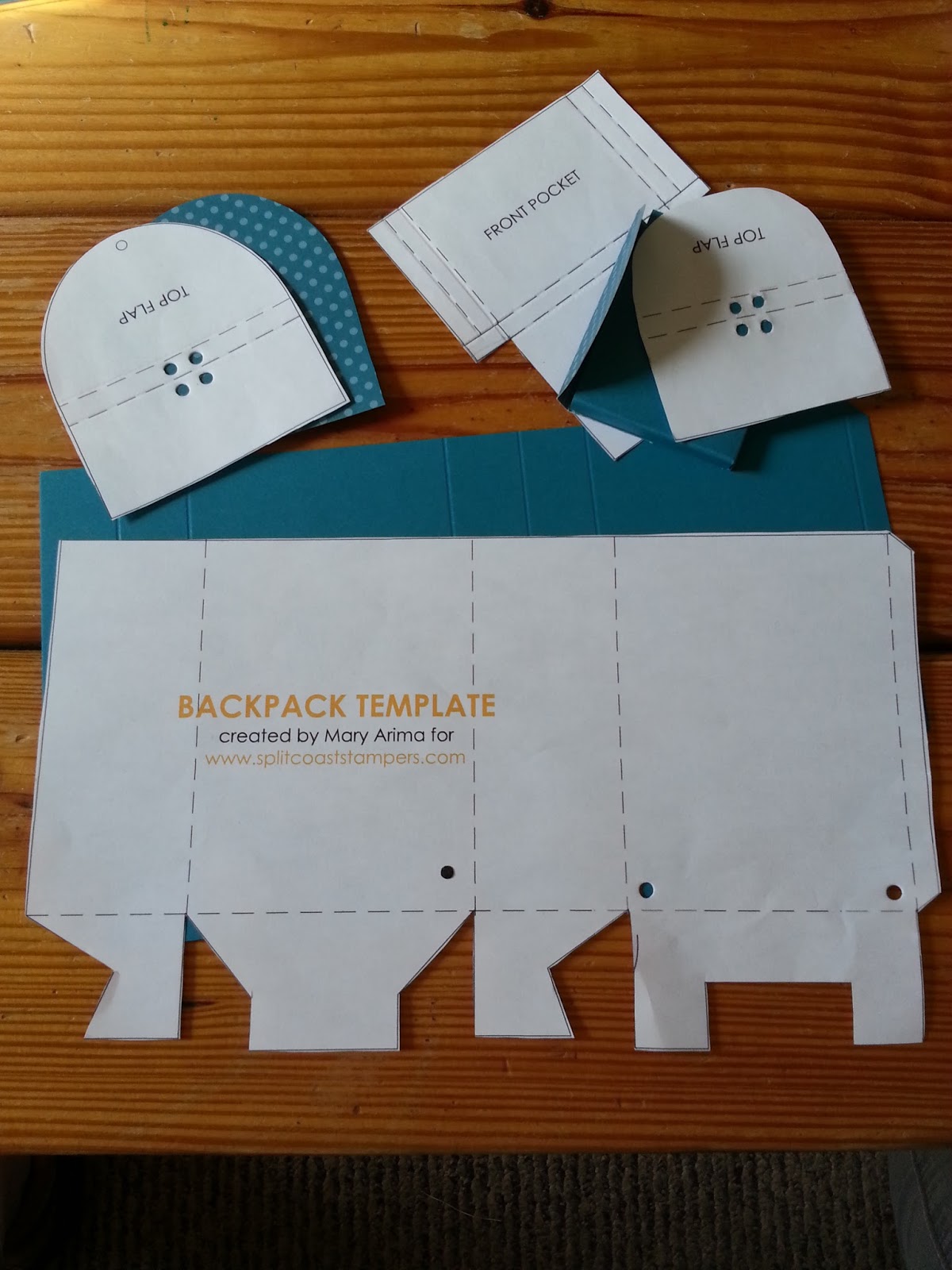 Beth's Paper Cuts Backpacks!