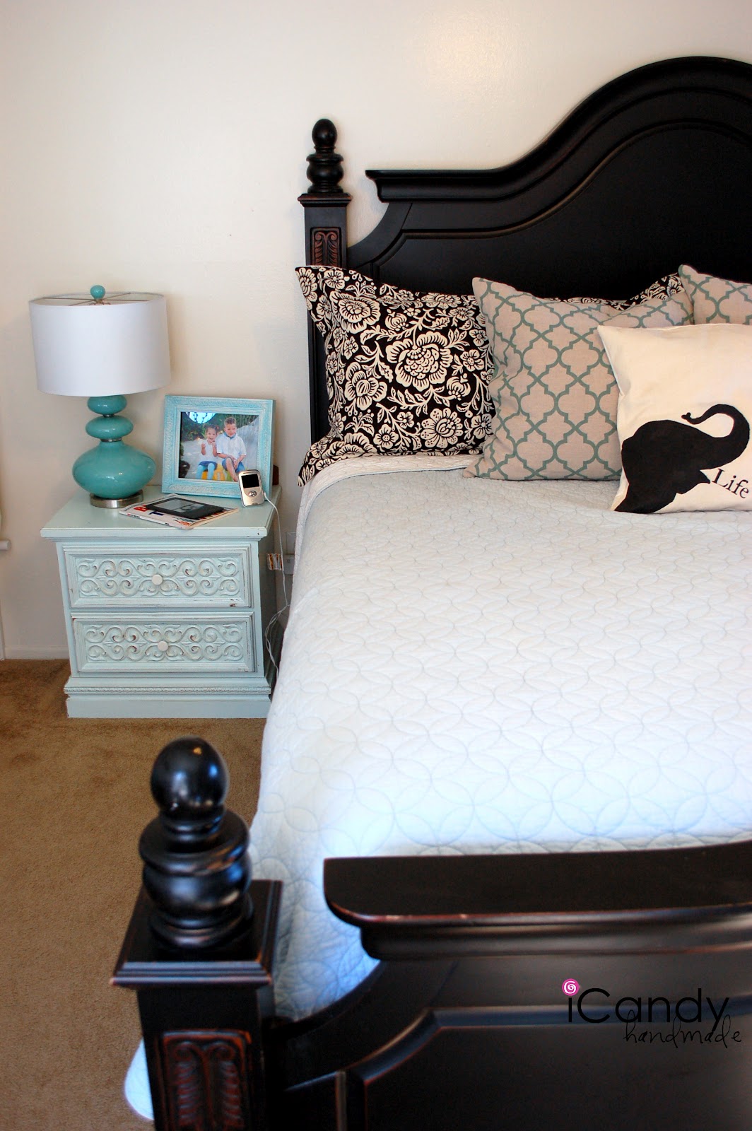 diy king sized pillow shams and bed makeover icandy handmade king size pillow shams