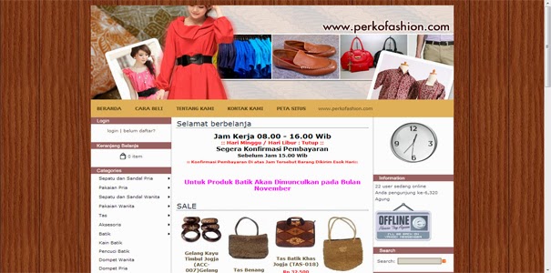 Perko Fashion polisi online, online polisi