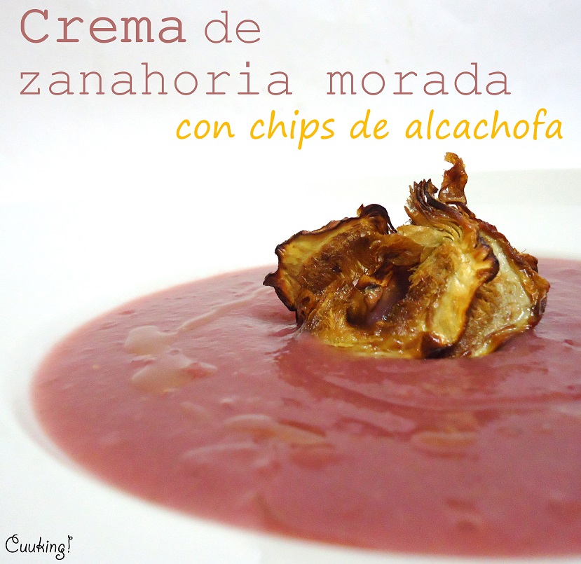 Crema de zanahoria morada Cuuking! Recetas de cocina