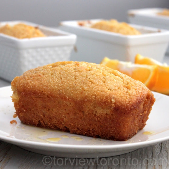 Torviewtoronto Orange Semolina Cake in Mini Loaf Pans