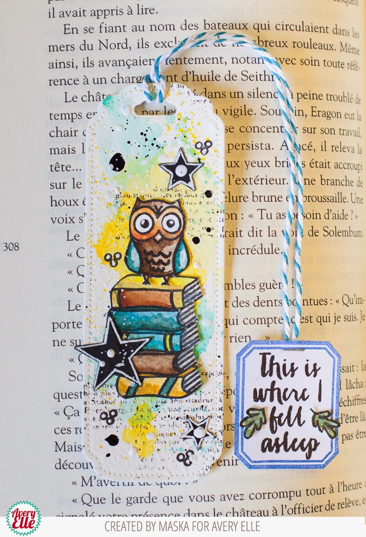 avery elle this book bookmark with maska avery notecards