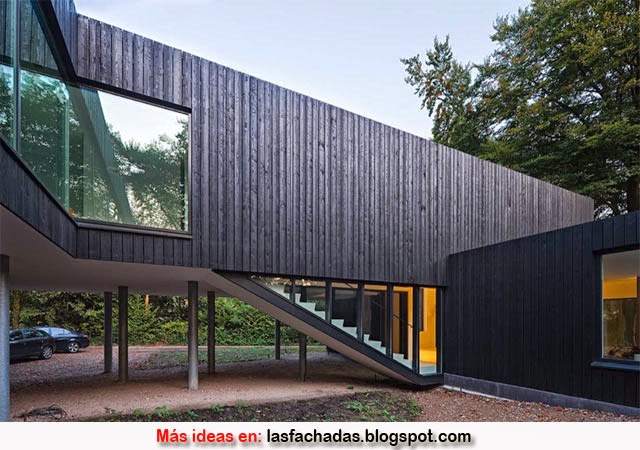 FACHADAS DE CASA ECOLÓGICA KvD FACHADAS DE CASA ECOLÓGICA KvD