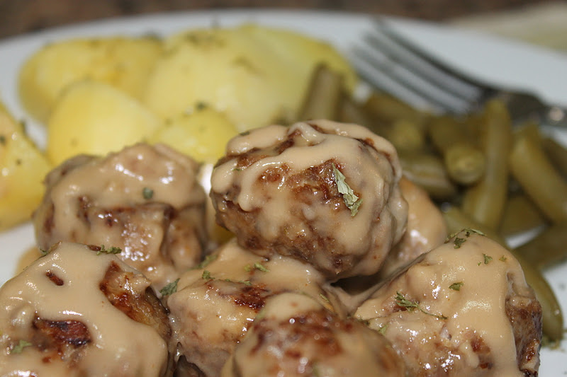 Somethin's Cookin' So Let's Eat Swiss Meatballs