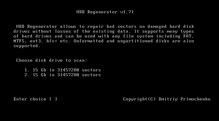 serial number hdd regenerator 1.71