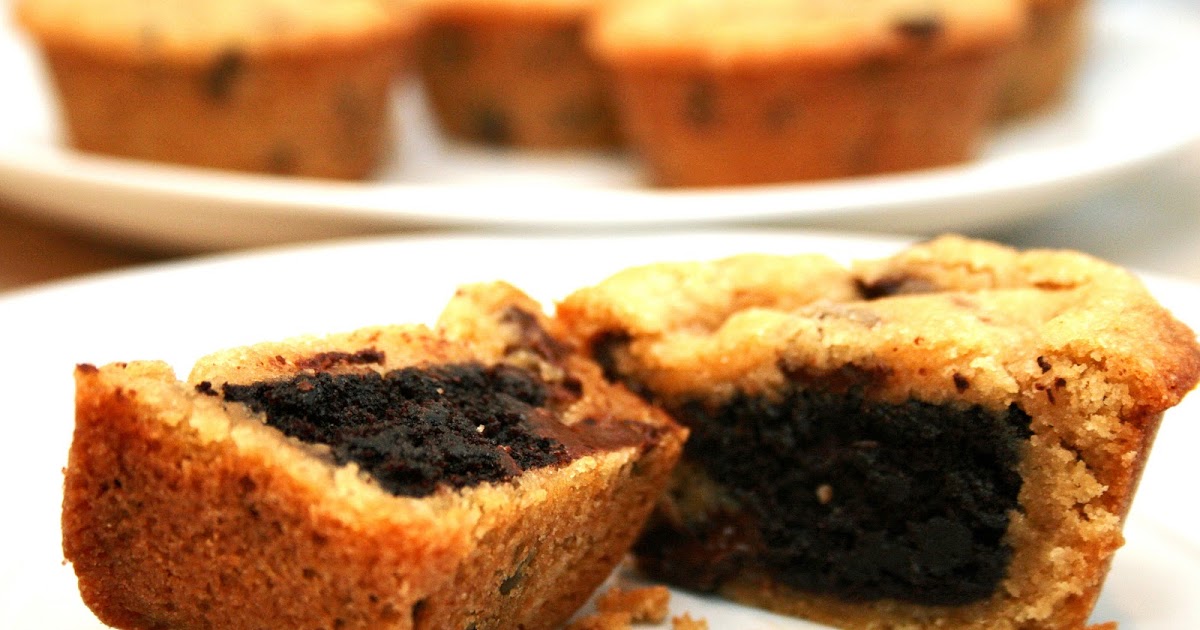 Lazy Gluten Free Chocolate Chip Cookie Brownie Bites