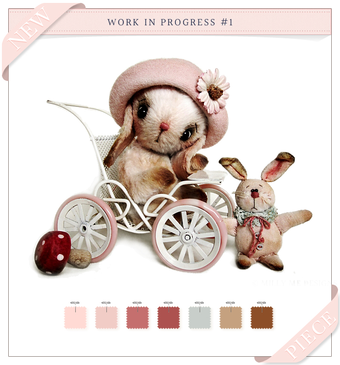 viscose bunny, primitive bunny