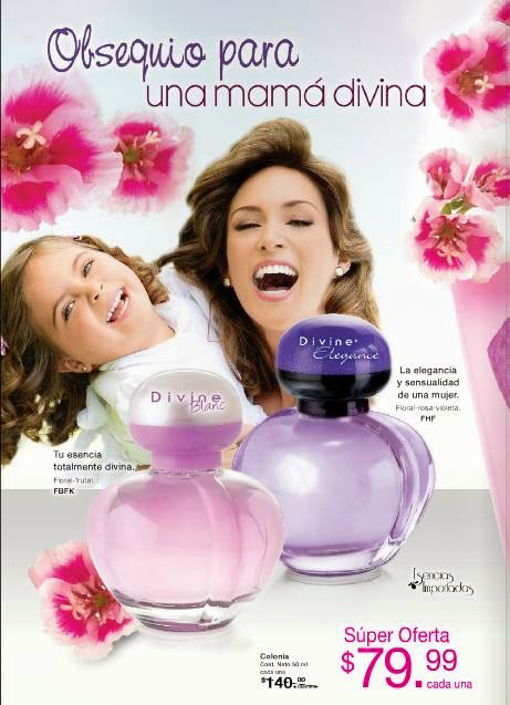 Colonia de mujer Divine, campaña 24 2015 Colonia Divine c-24 2015