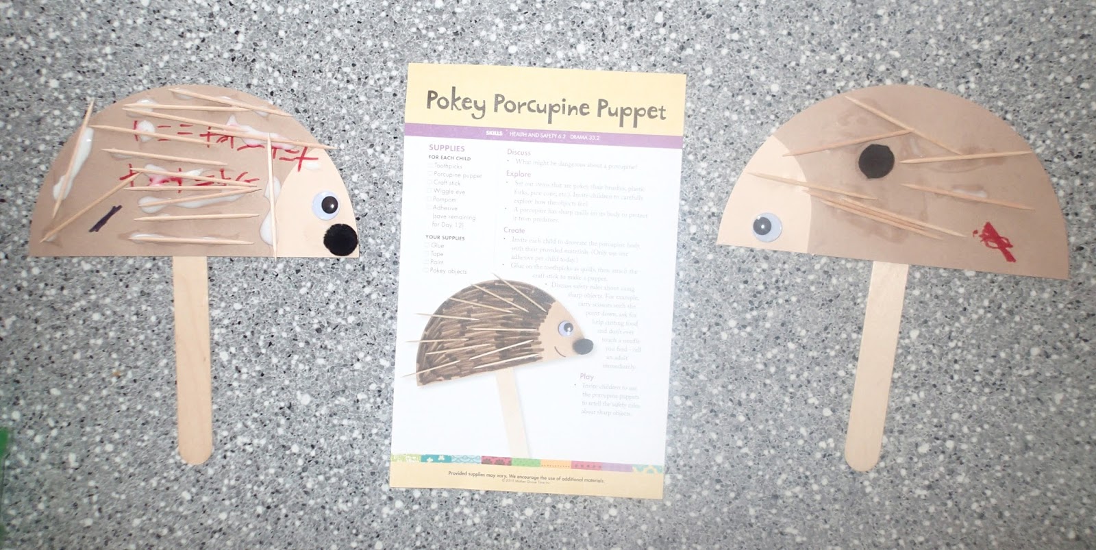 1 Day at Home Porcupines