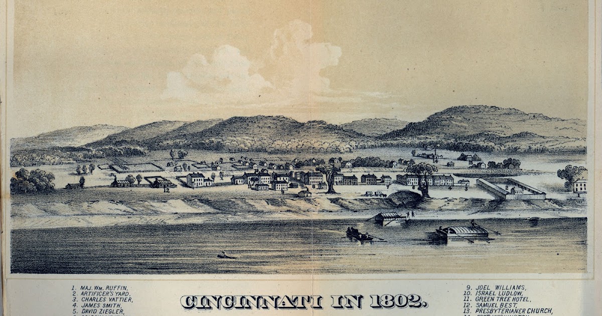 Digging Cincinnati History Cincinnati The City of Seven Hills?