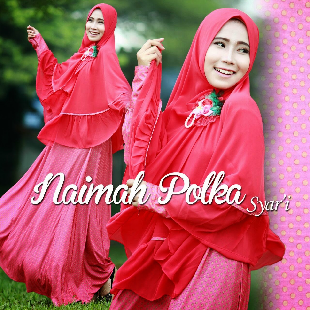 rumah savana naimah polka syar i by ummi rumah savana naimah polka syar i by ummi