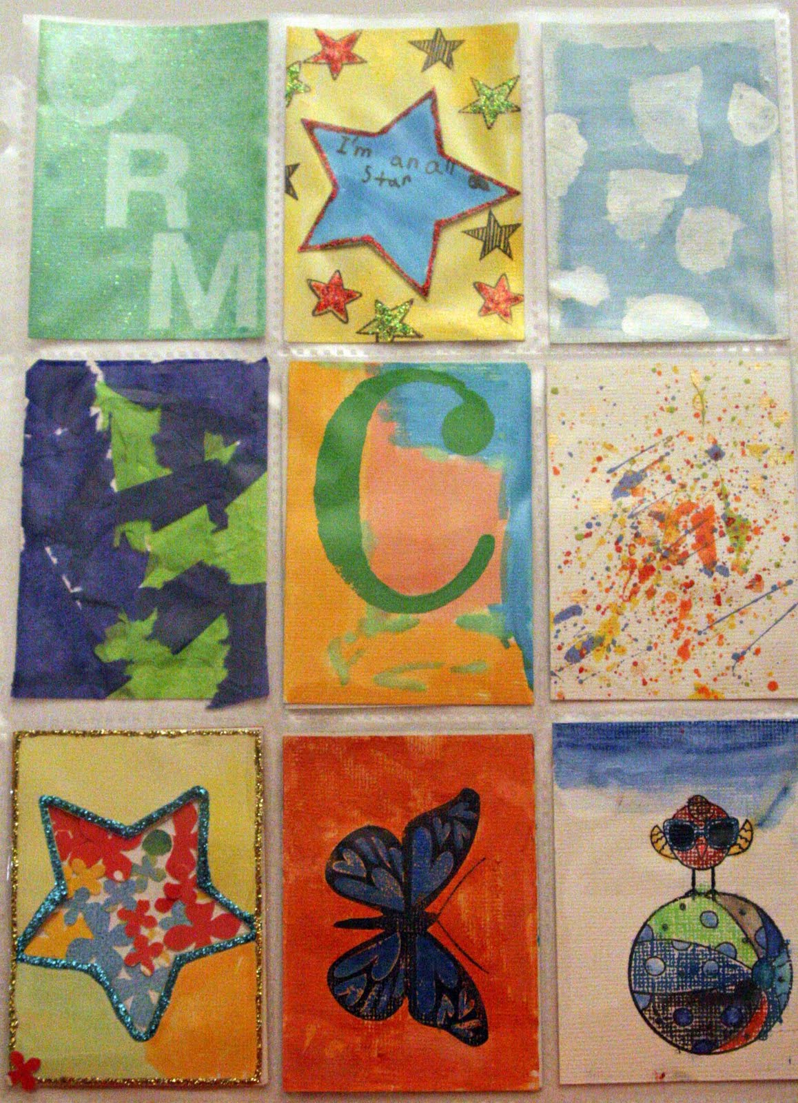 I Love This Crazy Life ATC Mini Art Projects