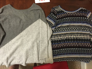 Papermoon Alfonzo Woven Split Back Knit Top Stitch Fix Market and Spruce Nina Asymmetrical Sweater Tunic Stitch Fix