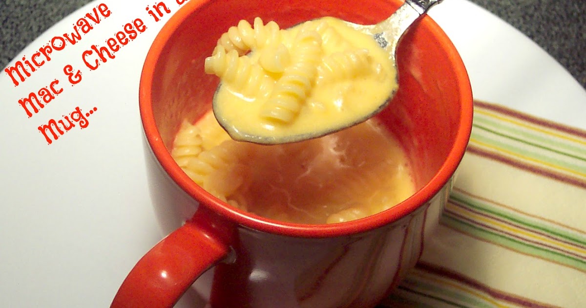 My Recipe Journey Instant Mac and Cheese in the Microwave!