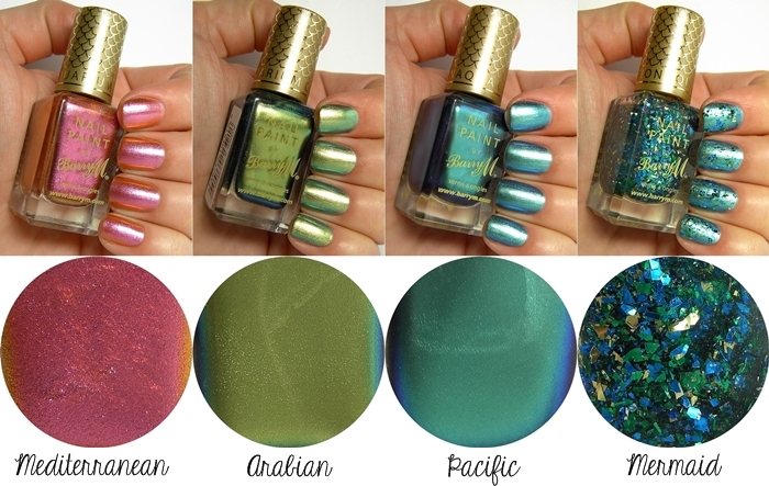 Barry M Aquarium Nail Effects