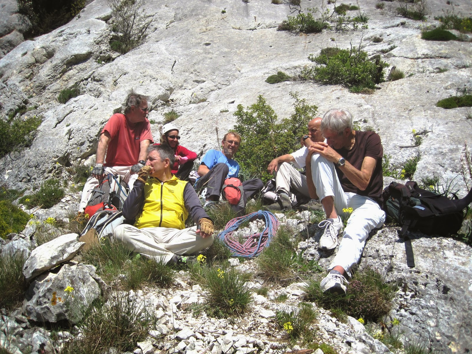 Randonnée et Escalade à la SAINTE BAUME AMITIE ET NATURE LA CIOTAT
