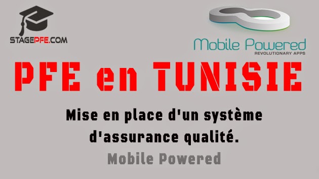 [PFE en Tunisie] Mise en place d'un système d'assurance qualité ~ StagePFE