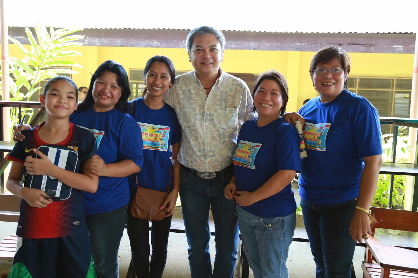Agusan Sur Officials Visit Schools in the Province during Brigada