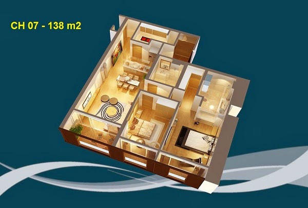 Thiết kế chi tiết căn hộ 07 - 138m2 chung cư Dolphin palza 28 trần bình Thiết kế chi tiết căn hộ 07 - 138m2 chung cư Dolphin palza 28 trần bình