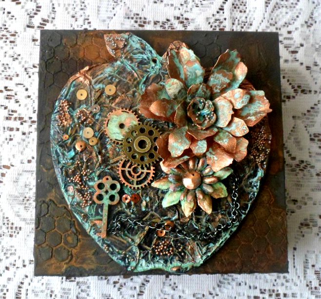 Carmen Hand Crafts Pudełka mixed media/Mixed media boxes