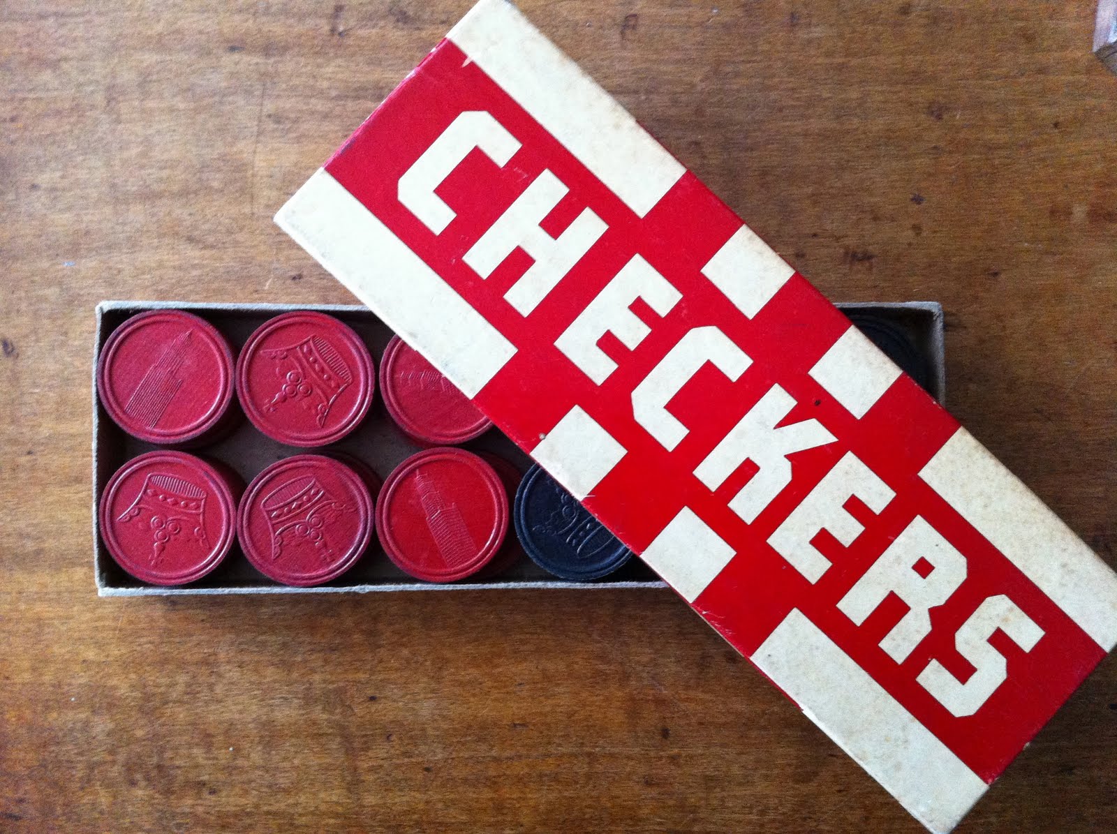 Red Duck Pond"erings" CHECKERS!