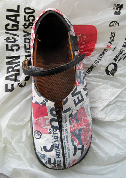 Stuff You Can�t Have Fused Plastic Upcycled Shoes
