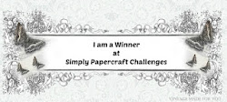 Winner Simply Papercraft challenge nº42