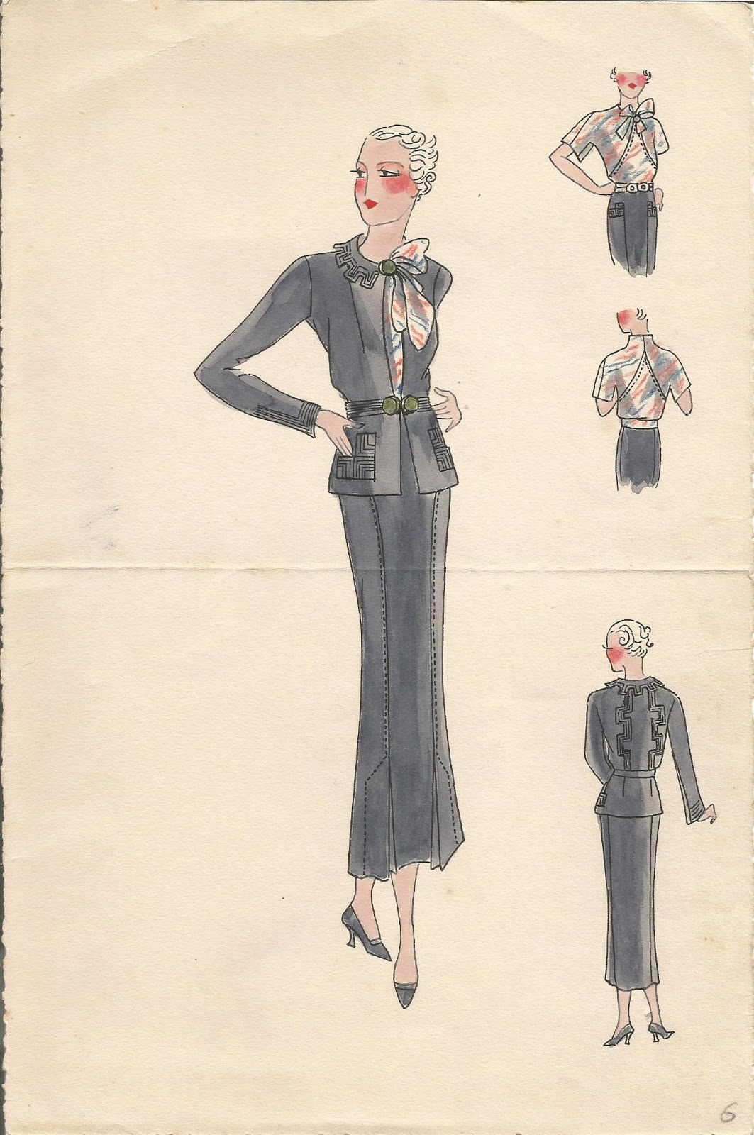des modes gravure de mode 1930 des modes gravure de mode 1930