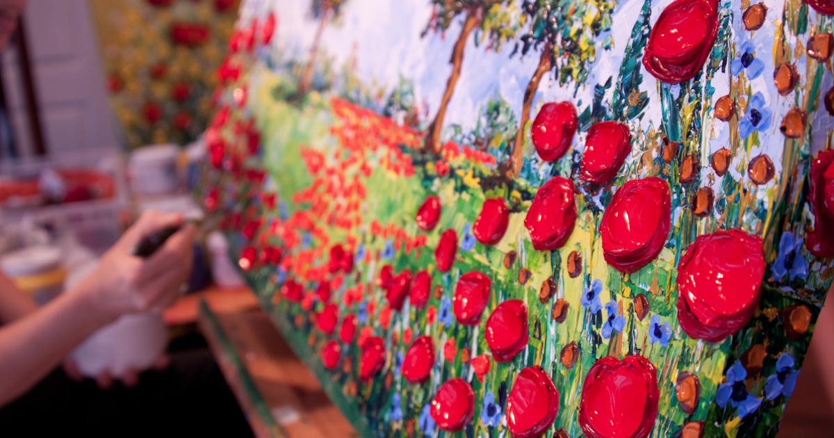 Buying my first real painting Learn, Live, and Explore!