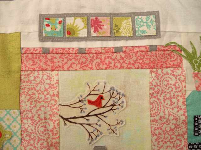 Retro Kitchen Mini Quilt by Heidi Staples of Fabric Mutt